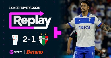 TNT Sports Replay | Universidad Católica 2 – 1 Palestino | Fecha 28