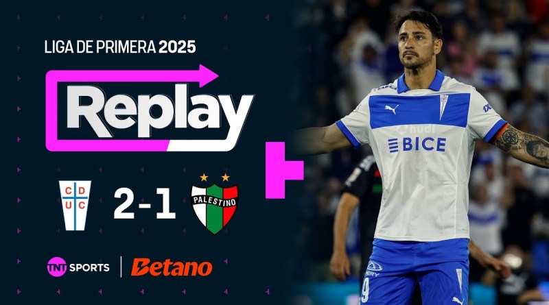 TNT Sports Replay | Universidad Católica 2 – 1 Palestino | Fecha 28