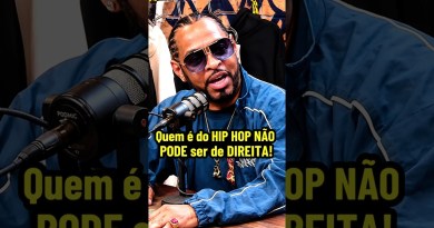 Quem é do HIP HOP NÃO PODE ser de DIREITA – Thaíde Cantor de RAP #musica #hiphop #rapnacional