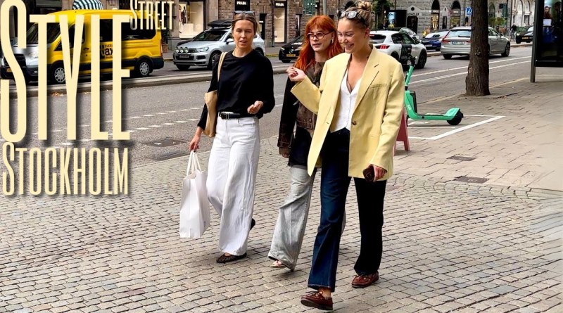 Stockholm September Street Fashion 2025 | Scandinavian Street Style | Early Autumn Fashion Trends