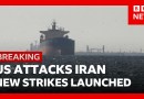 BREAKING: US launches new strikes on Iran after attack on cargo ship | BBC News