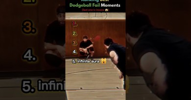 Ranking the Most INSANE Dodgeball Moments 😳🔥#sports #shorts #youtubeshorts #viral #funnymoments