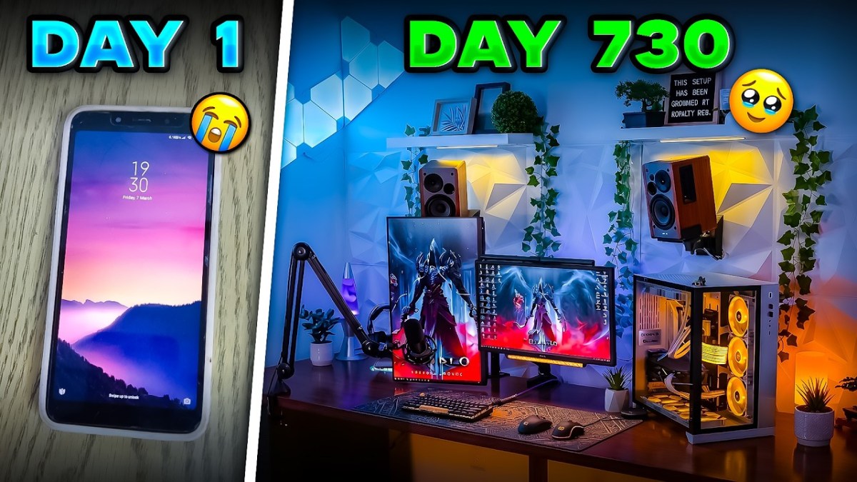 My *Gaming/YouTube* Setup Journey From 0—-200K SUBSCRIBERS !! 🥹