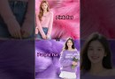 Pink Fur 🩷 vs Purple Fur 💜 #fashion #ytshorts