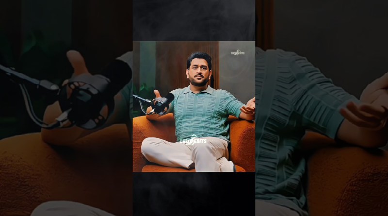 Ms Dhoni's Podcast 🤣