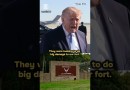 Trump on the 5 men arrested near a U.S.-used air base in Britain #shorts