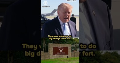 Trump on the 5 men arrested near a U.S.-used air base in Britain #shorts