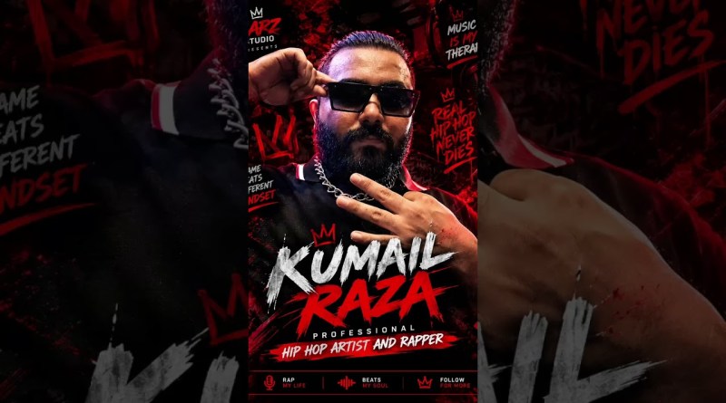 KUMAIL RAZA × SARZ STUDIO 🔥🎤 Kumail Raza — Professional Hip Hop Artist & Rapper🏆 #rapscene #sarzst