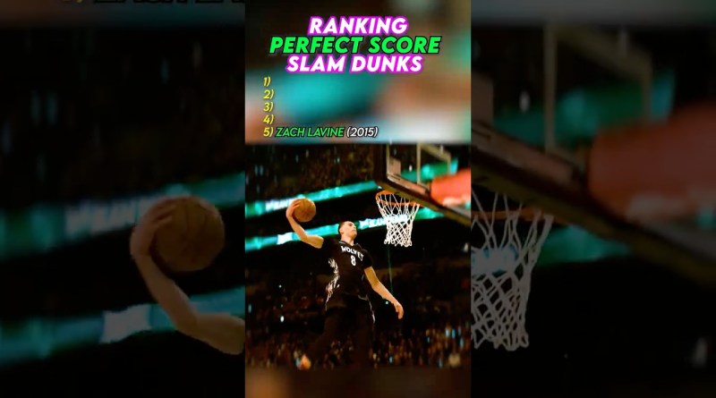 🤯 Ranking PERFECT SCORE Slam Dunks 💪💥 #nba #sports #basketball #nbahighlights