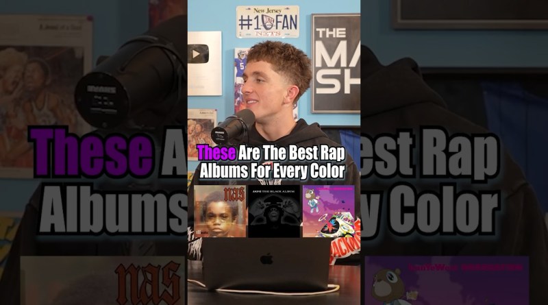 These Are The Best Rap Albums For Every Color!! #fyp #rap #music #chatgpt #kanyewest