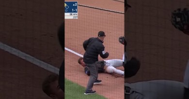 Hayden Senger caught the runner stealing 🙌 #mlb #mets #baseball #sports #highlights
