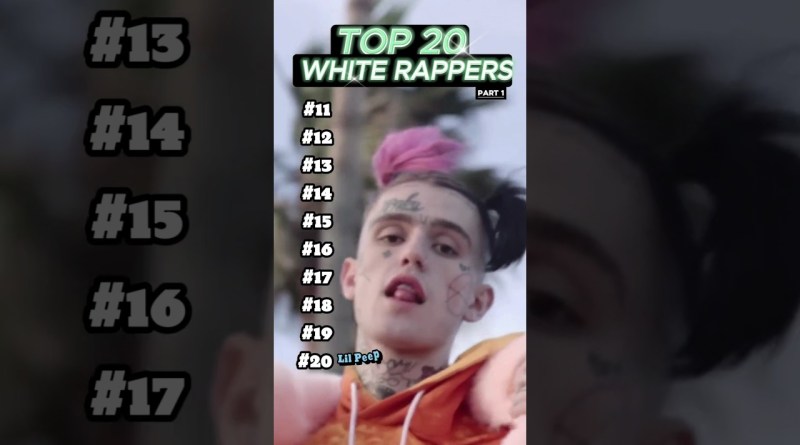 Top 20 White Rappers #music #trending #rap