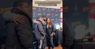 50 cent wirh girlfriend supported new event ❤️ #rap #hiphop #music #rapper #shortsfeed #50cent