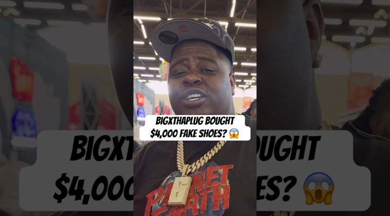 #BigXThaPlug bought ,000 fake shoes? 😱 #upcomingartist #hiphopnews #sneakerhead #shorts