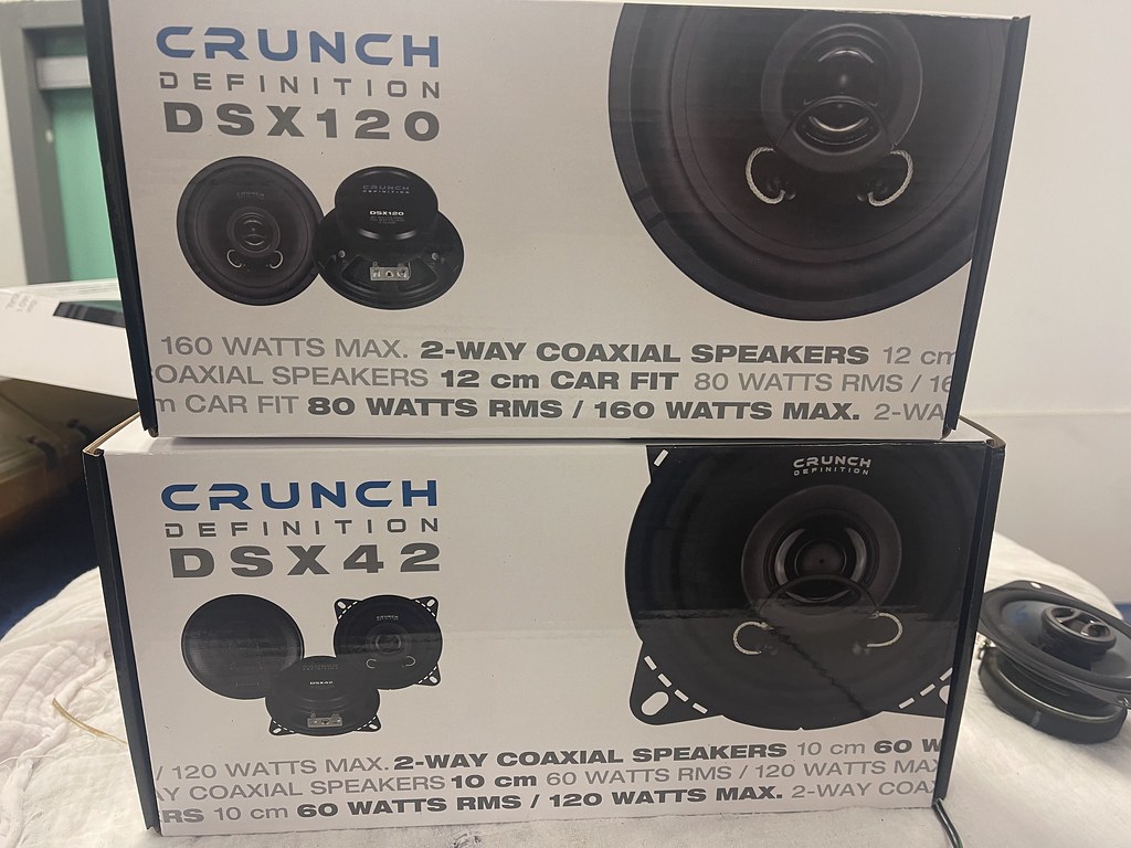 300TE speaker upgrade – Part 1 – rears