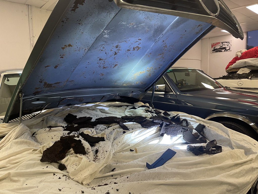 107 under bonnet insulation
