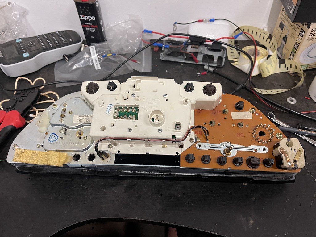 560SEL Odometer repair