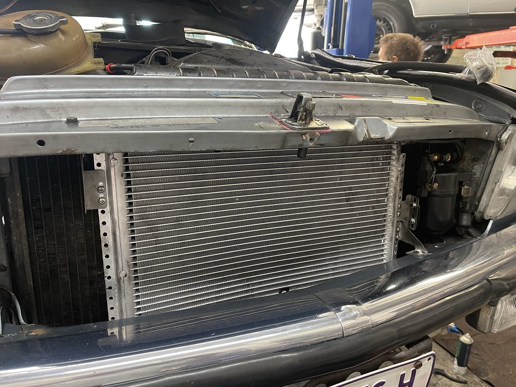 450SLC A/C upgrade and front suspension rebuild