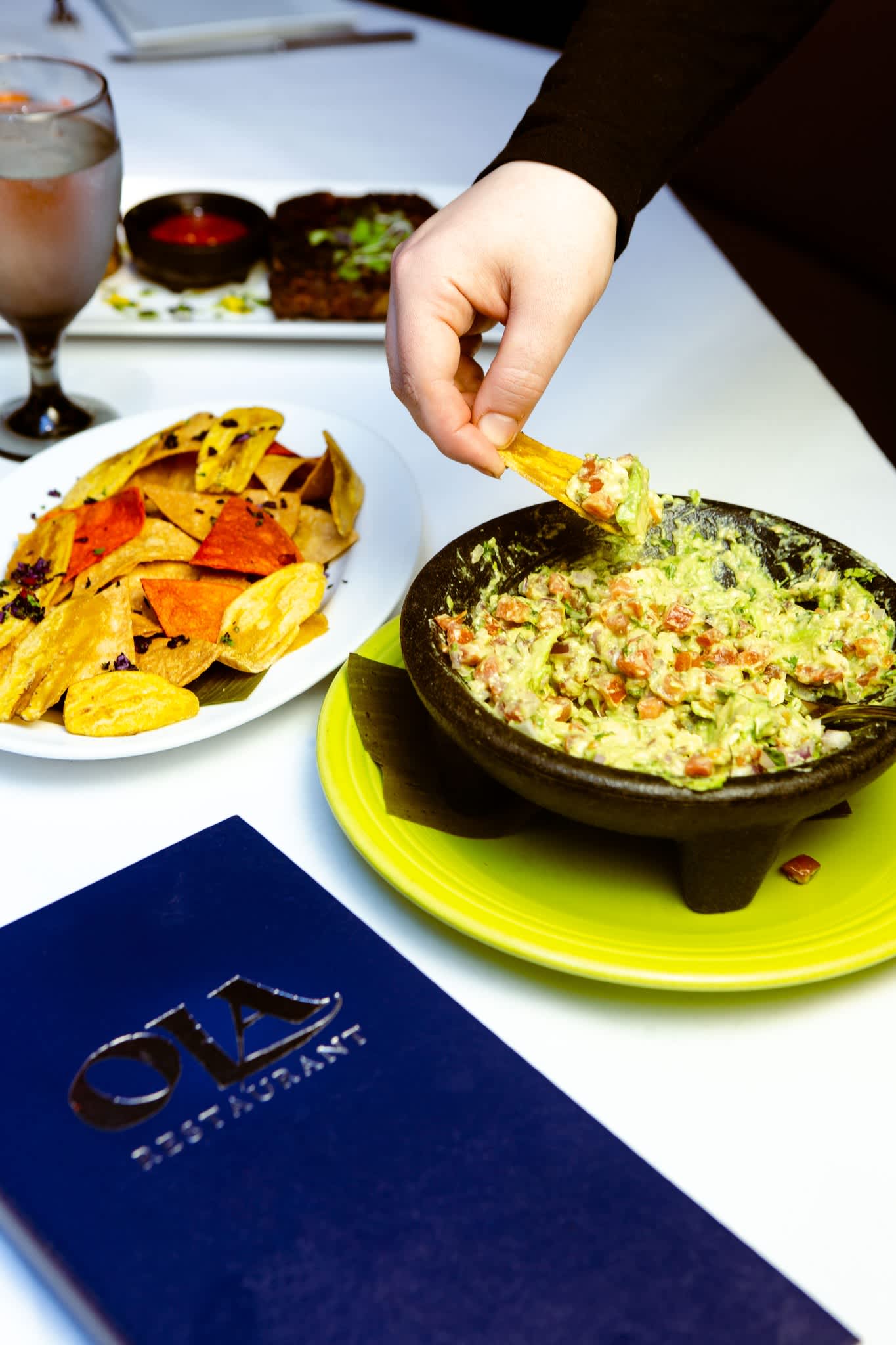 Ola Restaurant Menu Orange