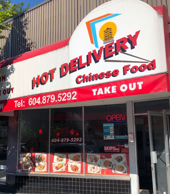 Vancouver hot delivery Chinese food pick