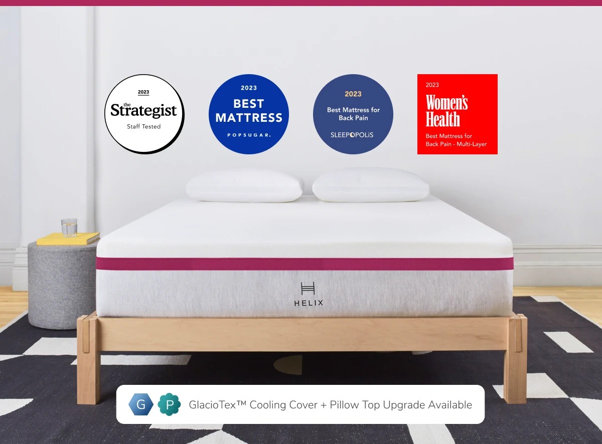 Shop the Helix Dusk Medium Feel Mattress with Extra Support Helix Sleep