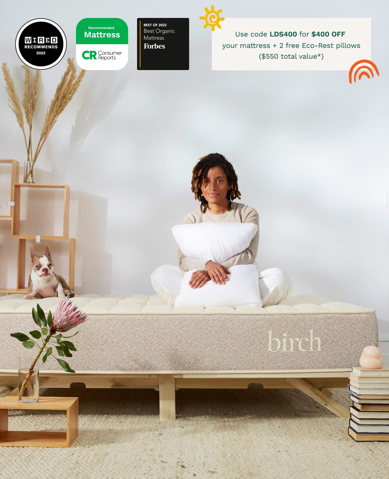 Birch Natural Mattress Birch