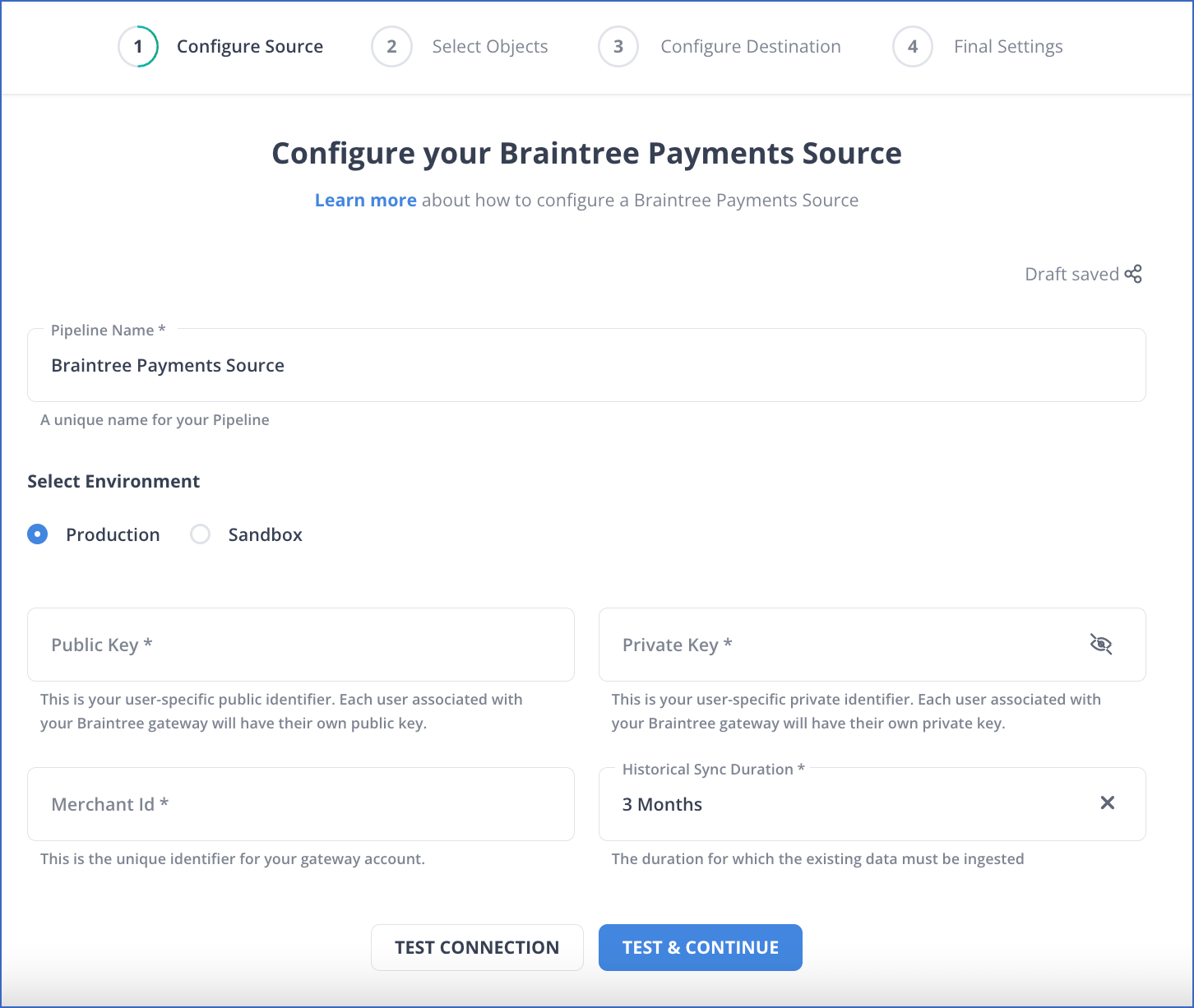 Braintree Payments Hevo Data