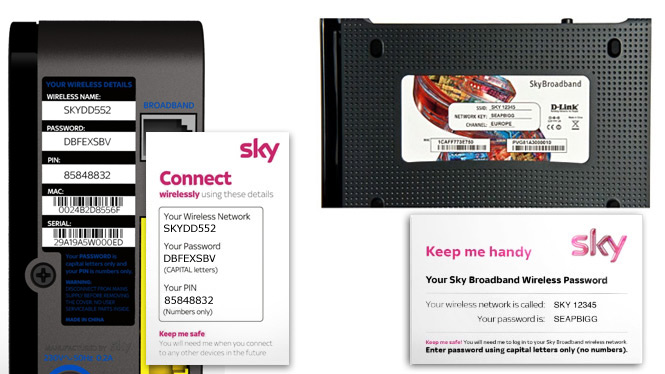Sky Help Change, reset or find your WiFi password