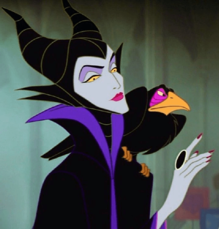 Scary Disney Sleeping Beauty Maleficent, The Spindle Wheel and the