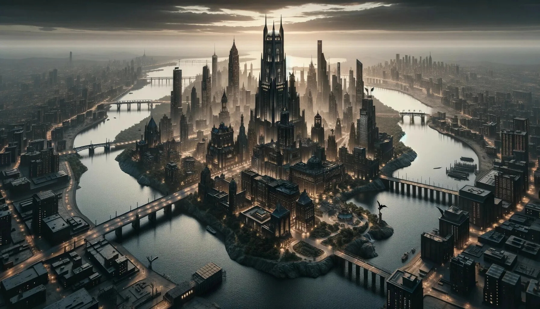 The Real Gotham City