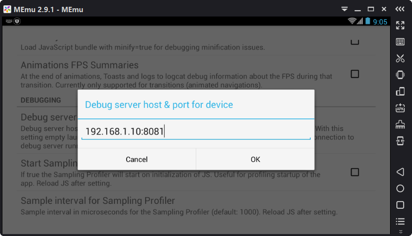 React Native with MEmu Emulator JiT Blog