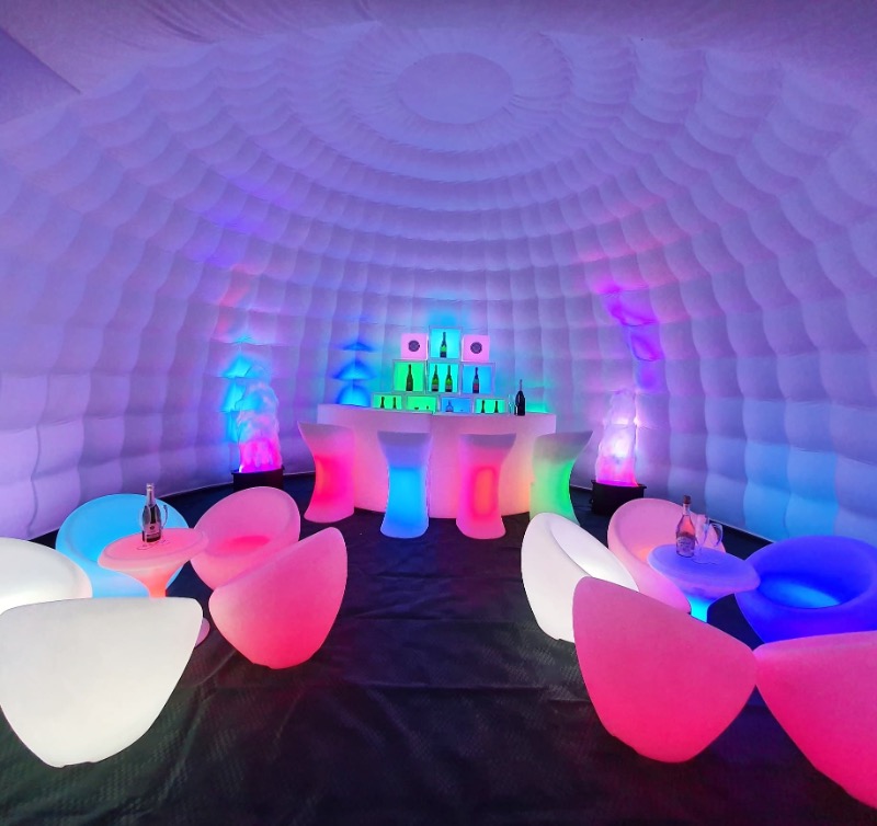 Large Dome Package Let It Glow LED Event Hire