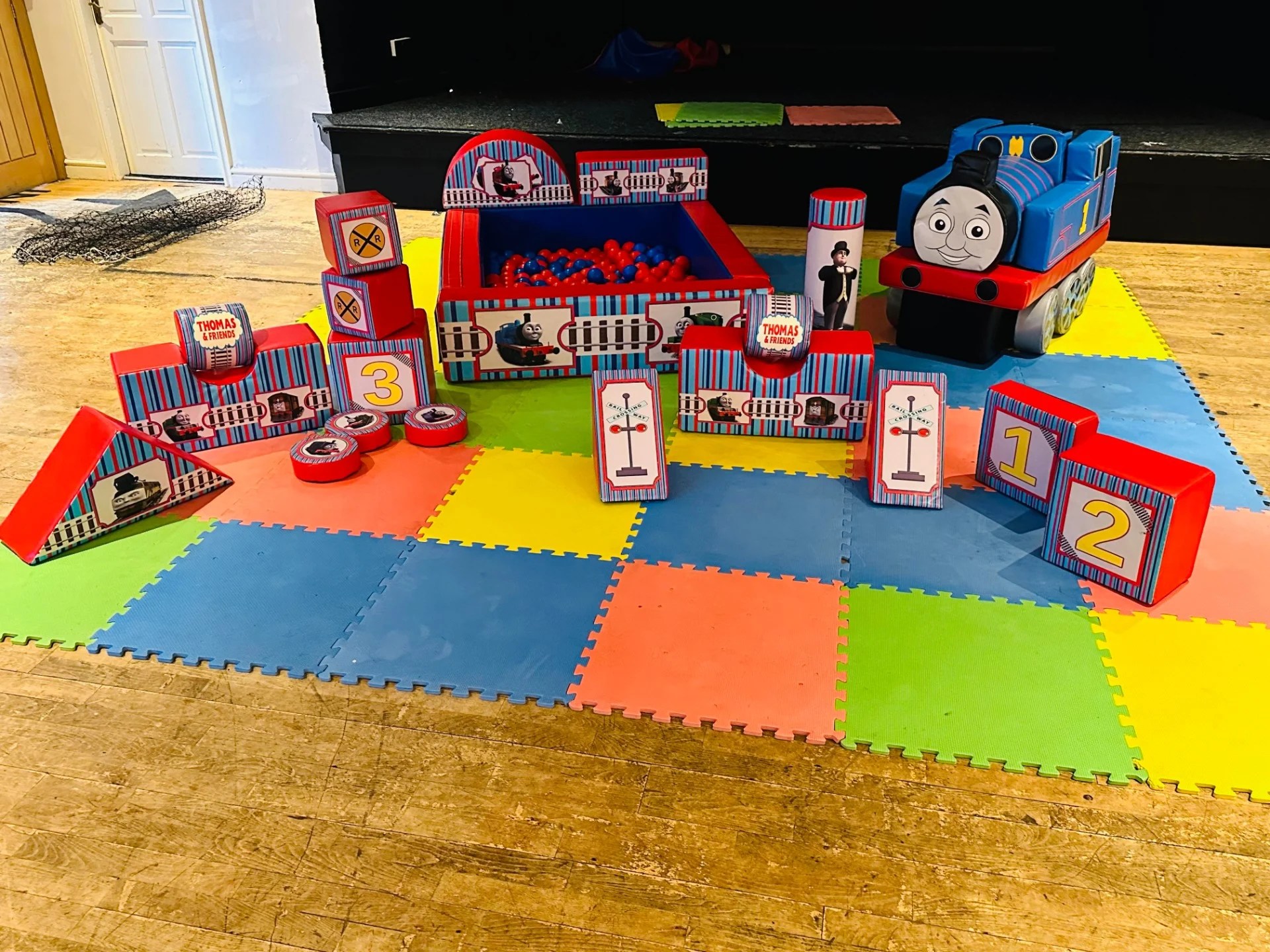 Thomas The Tank Soft Play And Ball Pit - Jalmac Leisure | Bouncy Castle