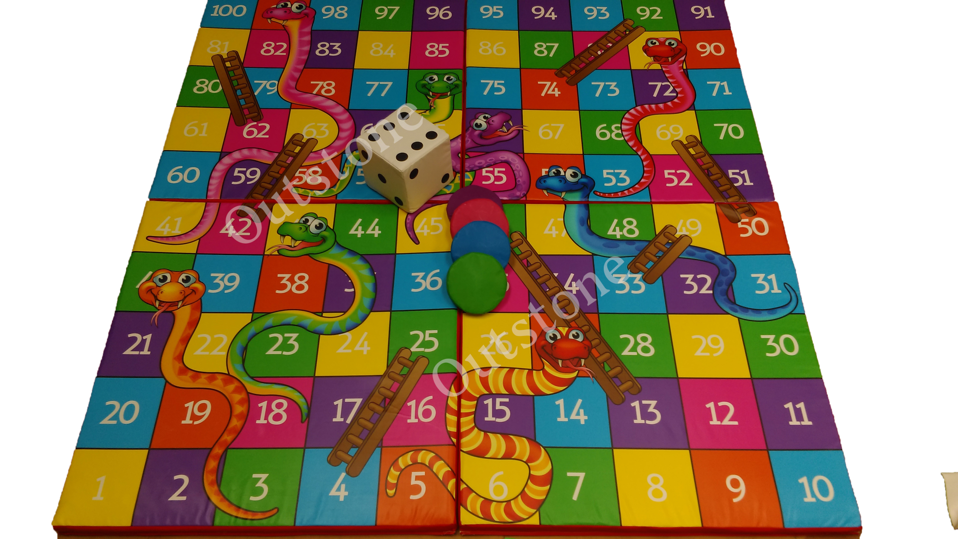 Snakes And Ladders Giant Garden Game Outstone Inflatables
