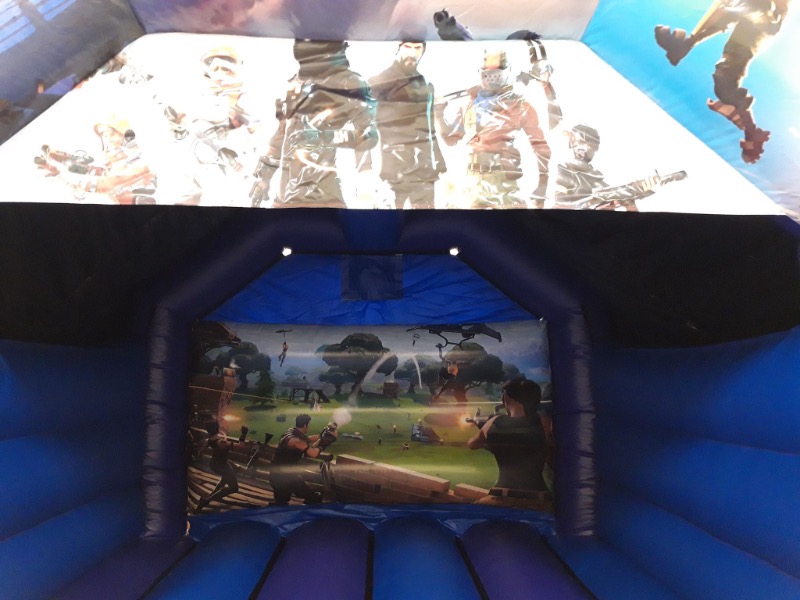 Fortnite Bouncy Castle Kings Bouncy Castle Hire Northern Ireland