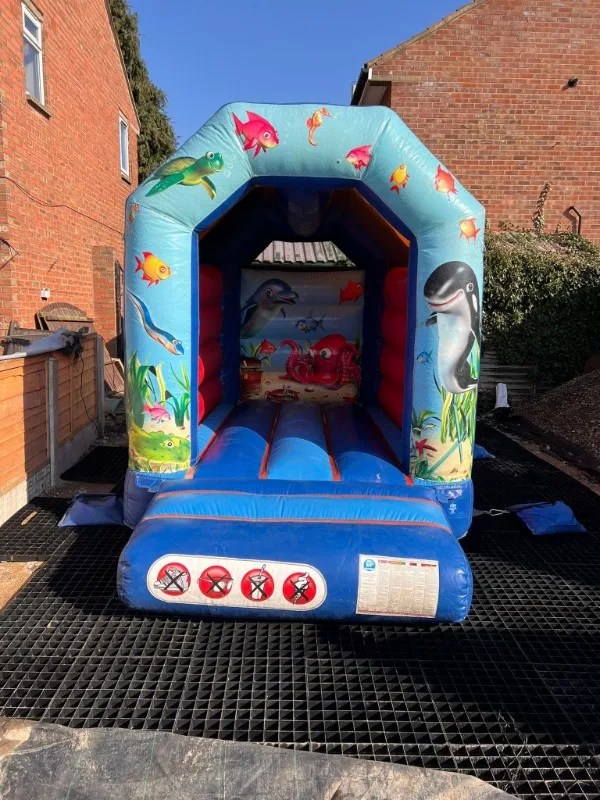 Kids Sea Life Castle Brilliant Bounce York