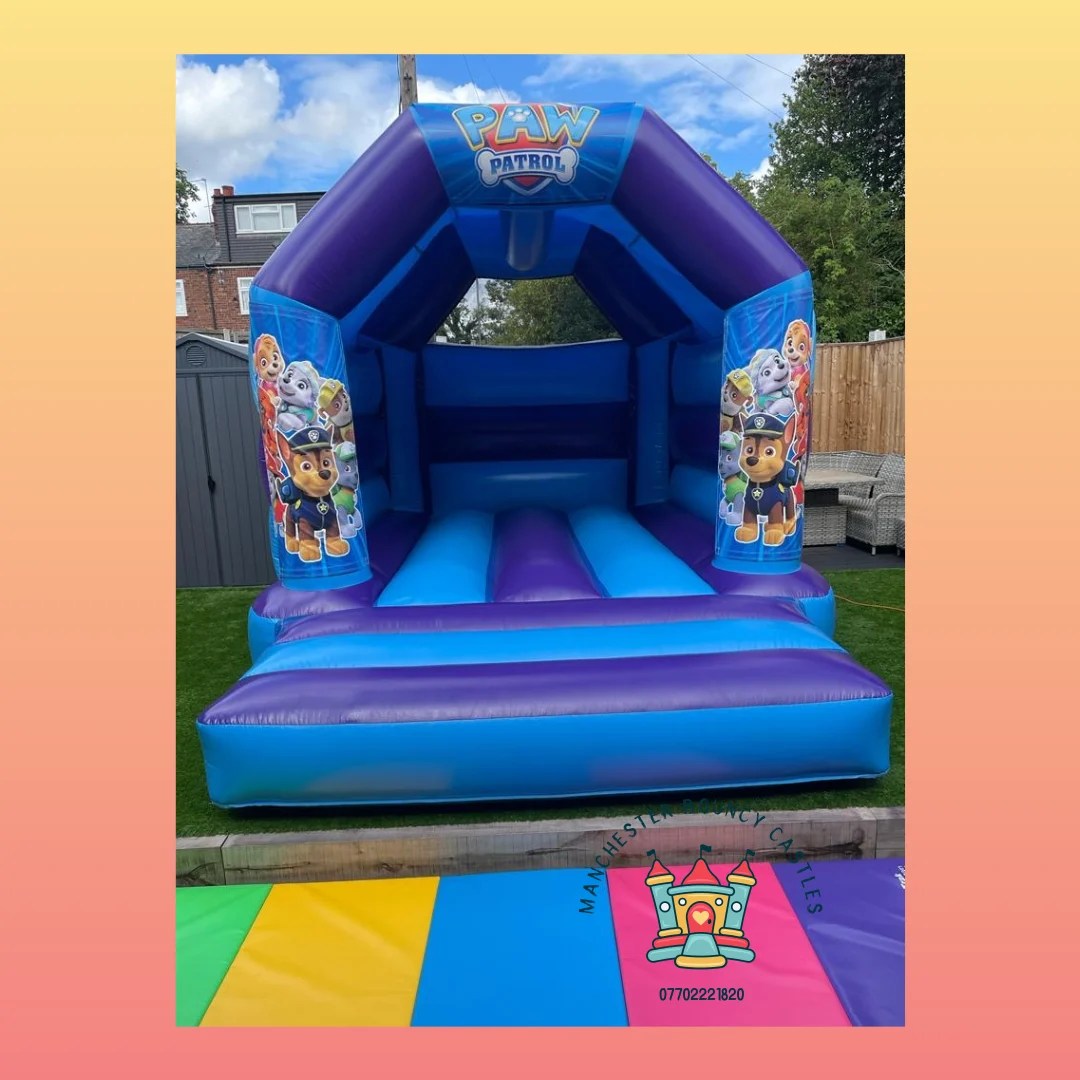 Paw Patrol Big Bounce Bouncy Castle Hire Manchester Salford