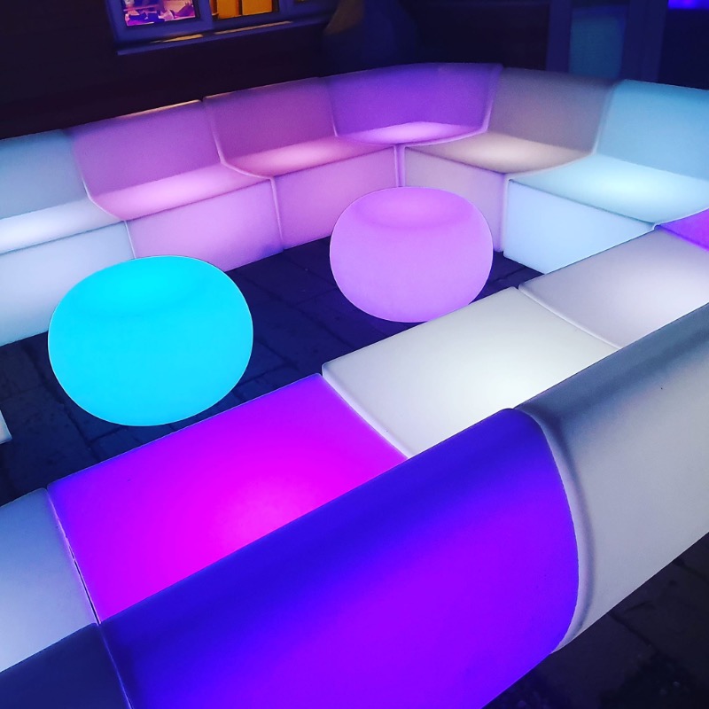 Led Sofa Let It Glow LED Event Hire