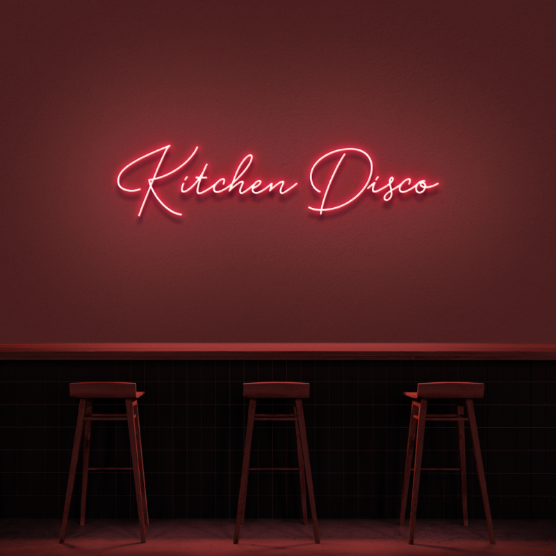Kitchen Disco Neon Sign Unique furniture and homeware