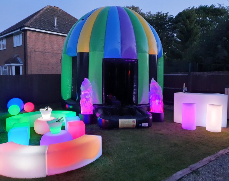 Disco Package Let It Glow LED Event Hire