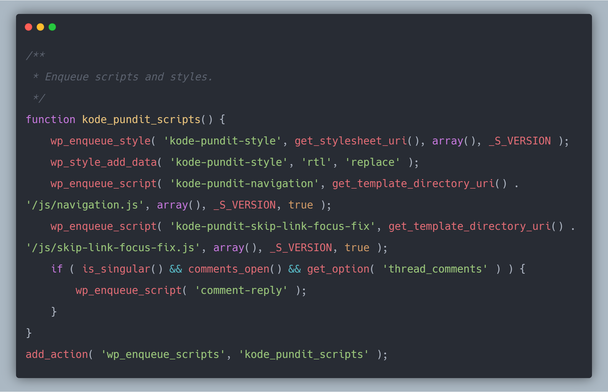 How to add CSS and JS to a specific page template in WordPress? Kode Pundit