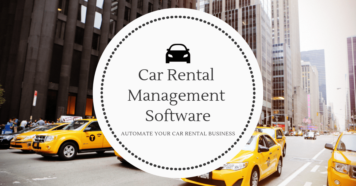 Car Rental Management SoftwareManage Your Rentals & Bookings