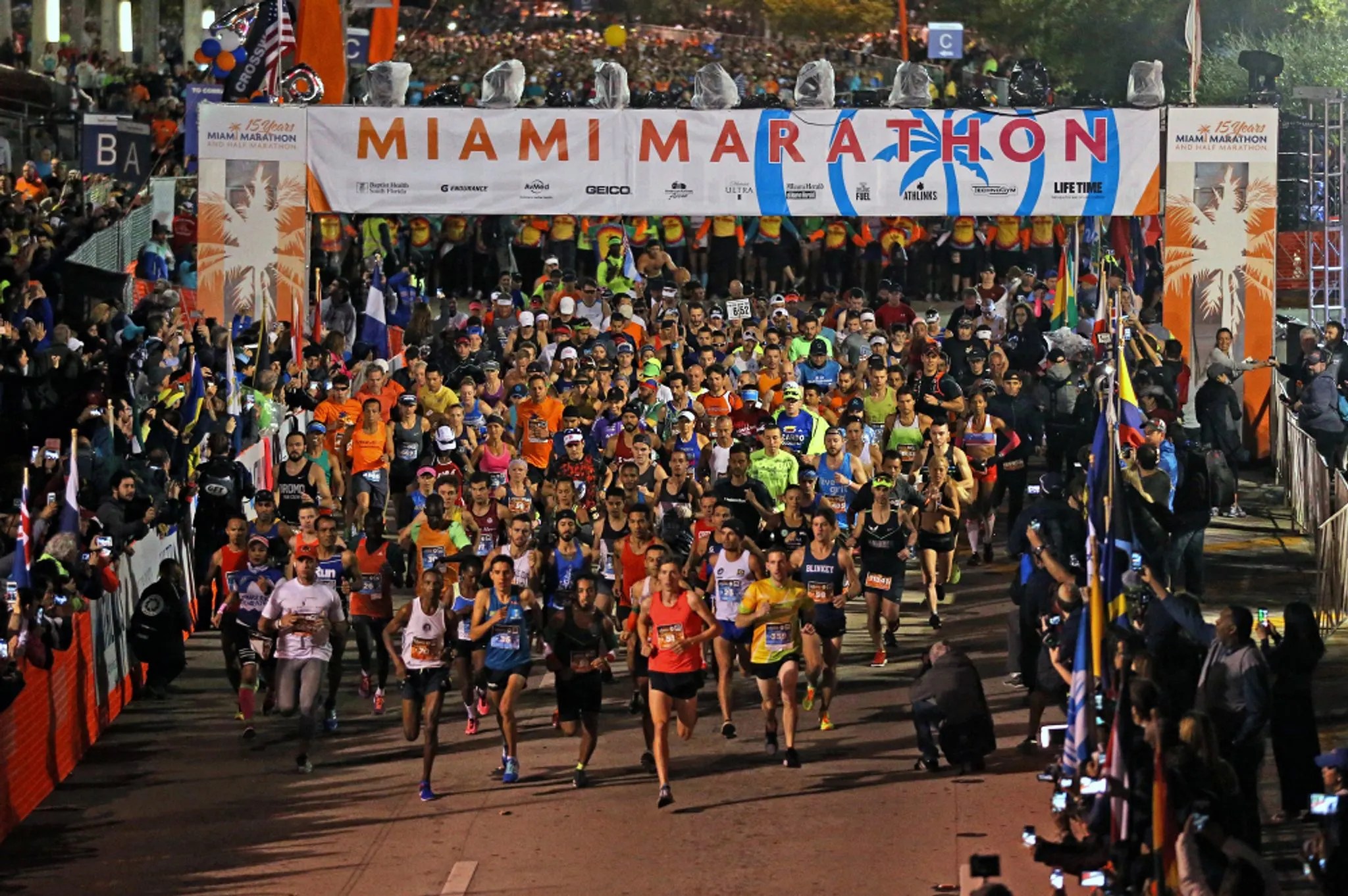 Miami Marathon & Half Marathon produced by Life Time 2020 — Sun 9 Feb