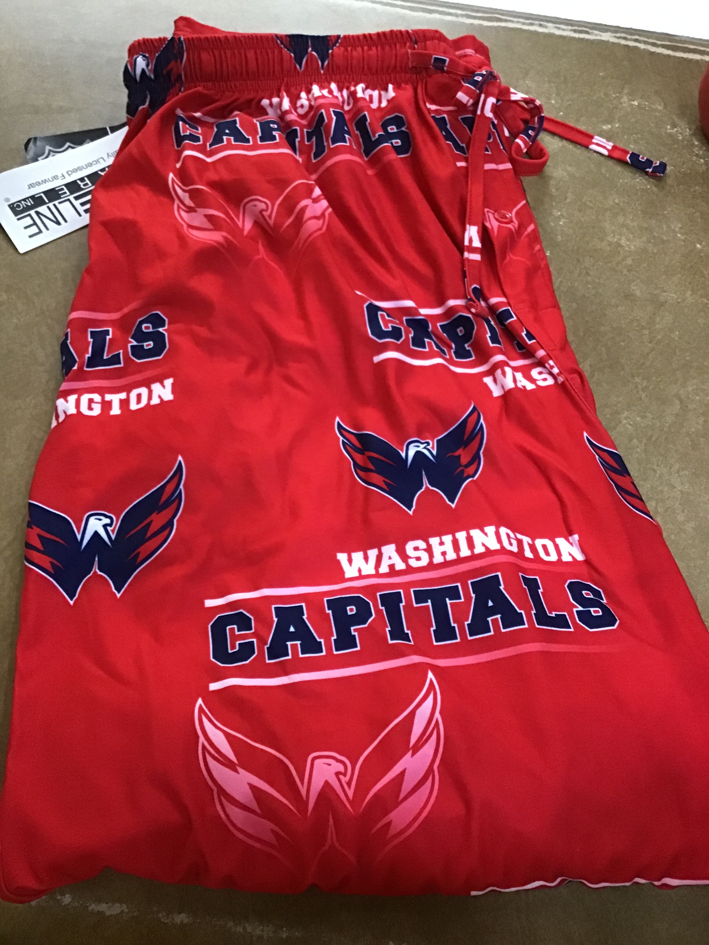 NHL Washington Capitals Men's Pajama Pants M eBay