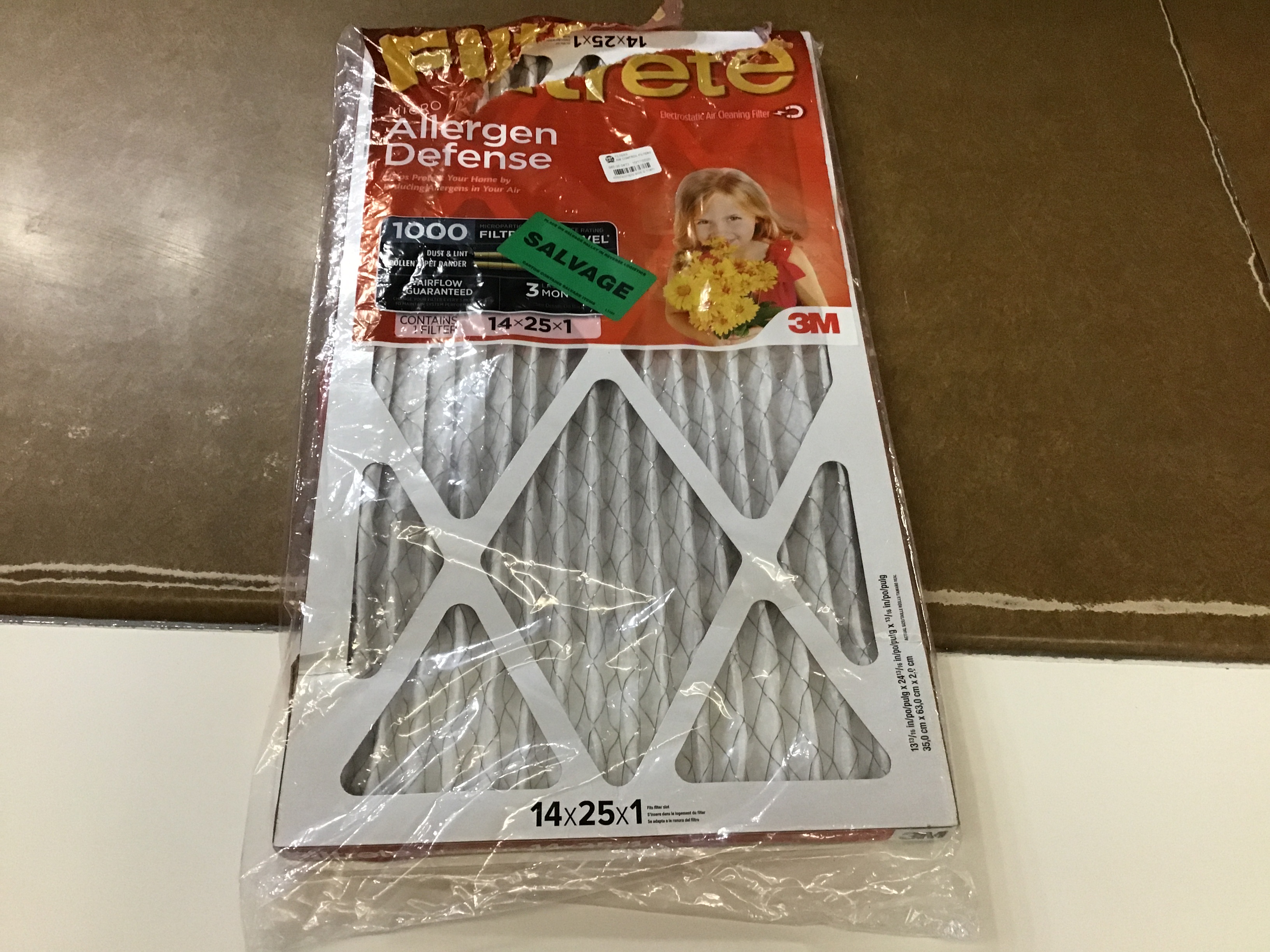 Filtrete Allergen Defense Air Filter 1000 MPR eBay