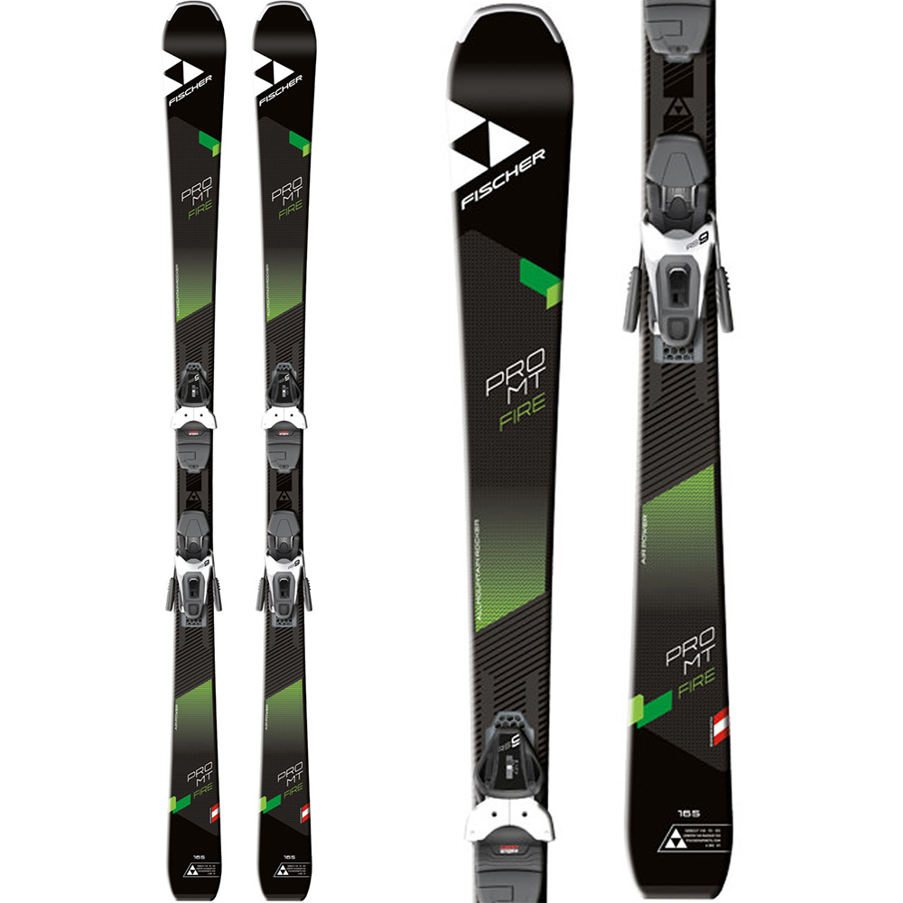 Fischer Pro Mtn Fire Ski w/RS 9 GW Bindings 2019 eBay