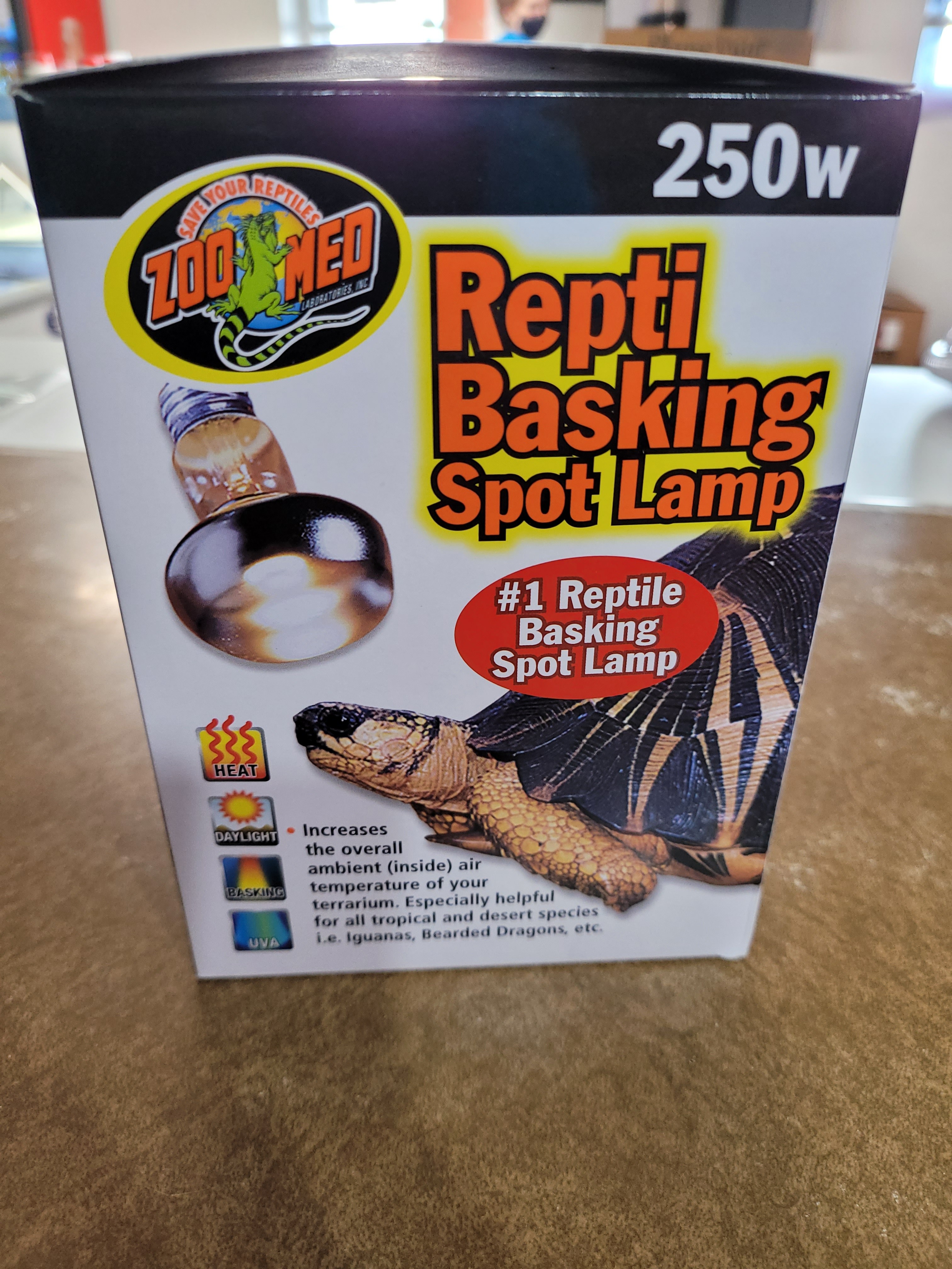 Zoo Med 250 Watt 120 Volt SL250 Reptile Basking Spot Lamp