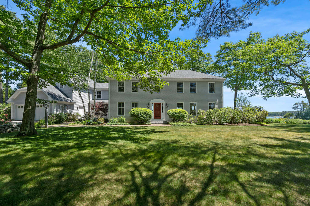 Dramatic South Freeport Oceanfront Home The David Banks Team RE/MAX By The Bay Maine's 1