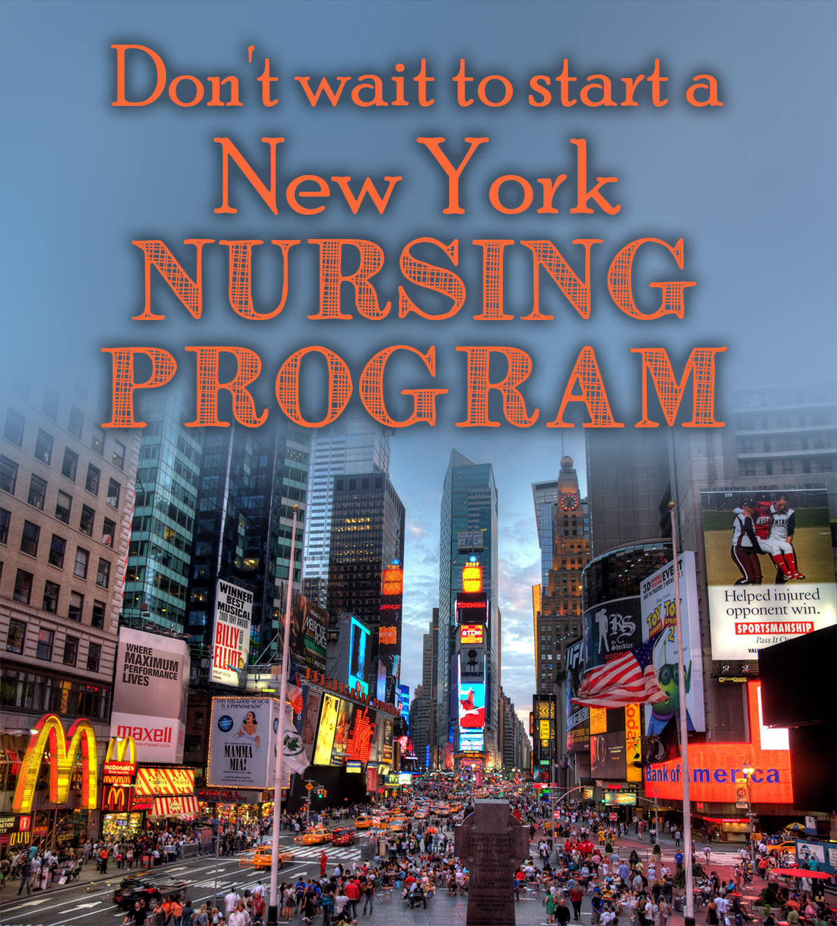 Don't wait to start a New York nursing program