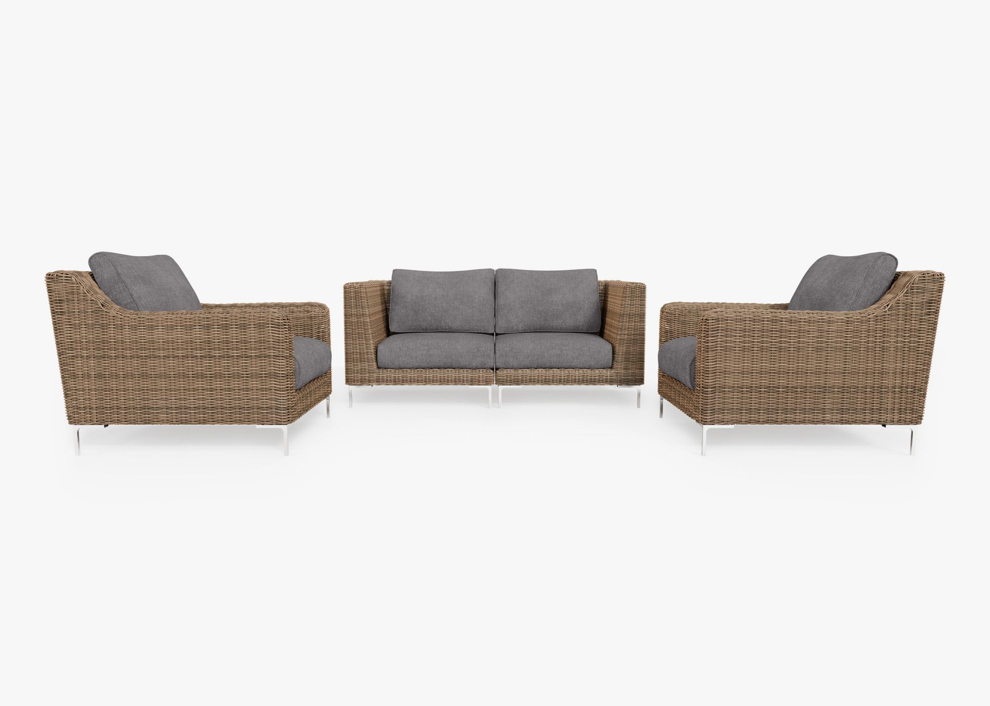 Outer Modular Outdoor Brown Wicker Furniture · Outer